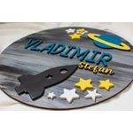 Casa si Gradina - Decoratiuni - Obiecte decorative - Decoratiuni camera copilului - Decor Personalizabil, HandyHands, cu Nume din lemn Spatiu 36 cm - Infinity.ro