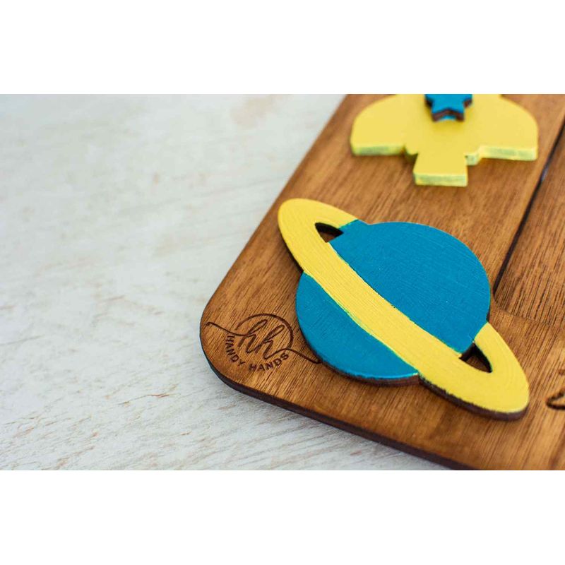 Market - Cadouri - Rame si albume foto - Rama foto Personalizata HH832 din Lemn cu Data Nasterii Spatiu - Infinity.ro