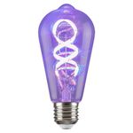 Casa si Gradina - Corpuri si surse de iluminat - Becuri si tuburi neon - Becuri - Bec LED 4W Smart Rabalux, dulie E27, 300 lm, RGB+ lumina calda(2700K), forma ST64 - Infinity.ro