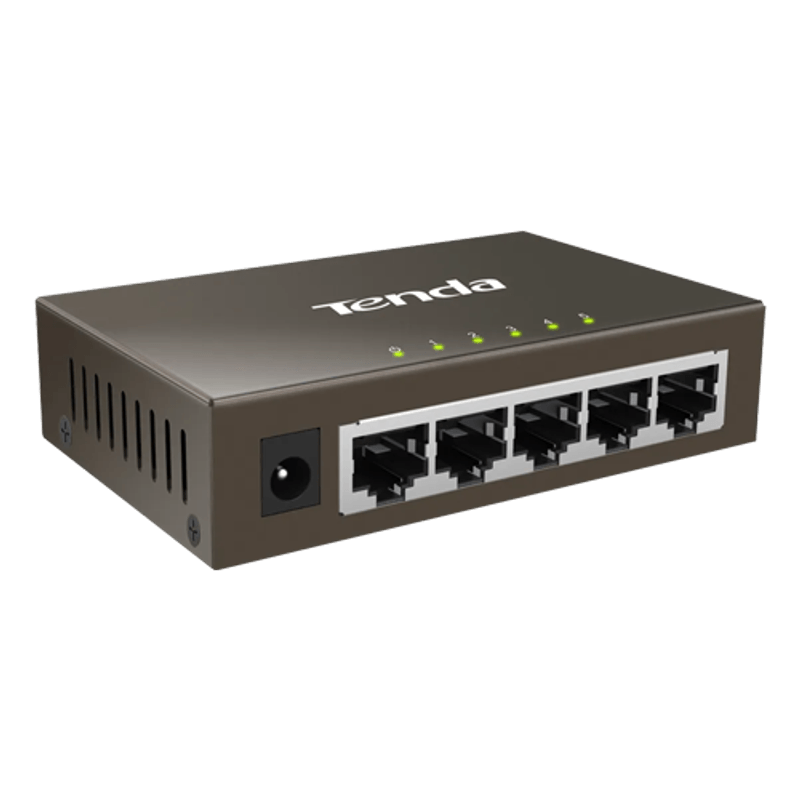 PC, gaming si accesorii - Retelistica - Switch-uri - Switch-uri fara management - Switch 5 porturi Gigabit - TENDA TND-TEG1005D - Infinity.ro