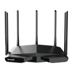 PC, gaming si accesorii - Retelistica - Wireless - Routere Wireless - Router Wi-Fi 6e, AX5700 TriBand 2.4/5GHz/6GHz, 861+2402+2402 Mbps,  5x6dBi, 4 x Gigabit - TENDA TND-TX27-PRO - Infinity.ro