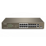 PC, gaming si accesorii - Retelistica - Switch-uri - Switch-uri fara management - Switch 24 porturi PoE 10/100 Mbps, 2 porturi RJ45 Gigabit, 1 port SFP Gigabit - TENDA TND-TEF1126P-24-250W-V30 - Infinity.ro