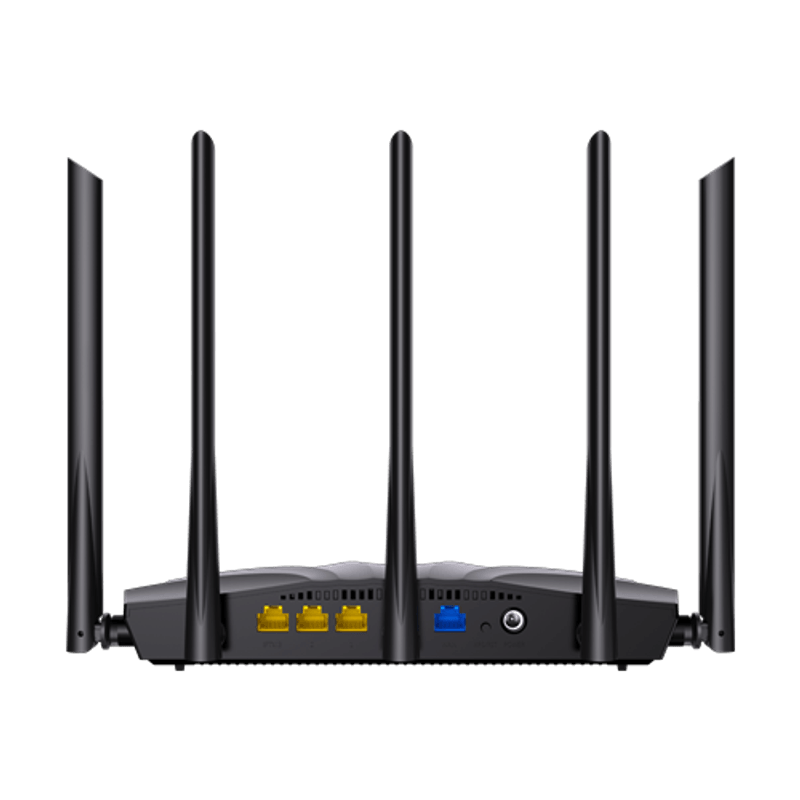 PC, gaming si accesorii - Retelistica - Wireless - Routere Wireless - Router Wi-Fi 6, DualBand 2.4Ghz/5GHz, 300+1201Mbps, 5x6dBi, 4 porturi Gigabit - TENDA TND-RX2-PRO - Infinity.ro