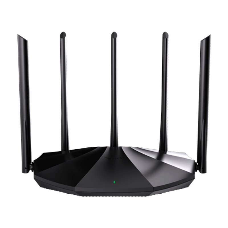 PC, gaming si accesorii - Retelistica - Wireless - Routere Wireless - Router Wi-Fi 6, DualBand 2.4Ghz/5GHz, 300+1201Mbps, 5x6dBi, 4 porturi Gigabit - TENDA TND-RX2-PRO - Infinity.ro
