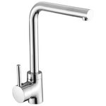Casa si Gradina - Sanitare - Chiuveta bucatarie si accesorii - Baterii bucatarie - Baterie Bucatarie Lebada Tip L 195mmx70mmx270mmx300mm, crom, AV678147 - Infinity.ro