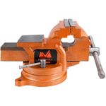 Casa si Gradina - Constructii - Scule electrice si accesorii - Menghine si cleme fixare - Menghina rotativa de banc Evotools 100 mm, fonta 621016 - Infinity.ro