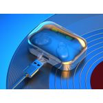 TV, Audio-Video si Foto - Portabile audio - Casti audio - Casti Wireless Bluetooth MRG MT50, Stereo, LCD, cu Carcasa, Negru - Infinity.ro