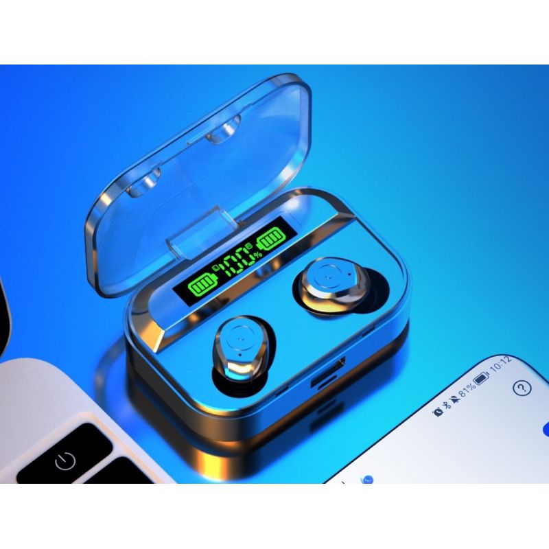 TV, Audio-Video si Foto - Portabile audio - Casti audio - Casti Wireless Bluetooth MRG MT50, Stereo, LCD, cu Carcasa, Negru - Infinity.ro