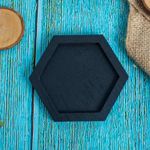 Casa si Gradina - Decoratiuni - Decoratiuni perete - Decor Forma Hexagon Blank HH1511din lemn pentru Licheni - 15x13 cm - Infinity.ro