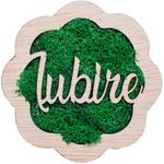 Casa si Gradina - Decoratiuni - Decoratiuni perete - Decor Floare cu Iubire HH1546 din lemn Personalizat cu Licheni - 30x30 cm - Infinity.ro