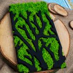 Casa si Gradina - Decoratiuni - Decoratiuni perete - Decor Personalizat Licheni Crengi de Copac din lemn HH1528 - 16x30 cm - Infinity.ro
