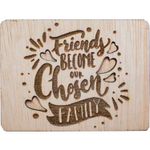Casa si Gradina - Decoratiuni - Decoratiuni perete - Decor Pretenii devin Familie Personalizat Blank HH1524 din lemn pentru Licheni - 25x18 cm - Infinity.ro