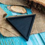 Casa si Gradina - Decoratiuni - Decoratiuni perete - Decor Forma Triunghi Blank HH1512 din lemn pentru Licheni - 40x35 cm - Infinity.ro