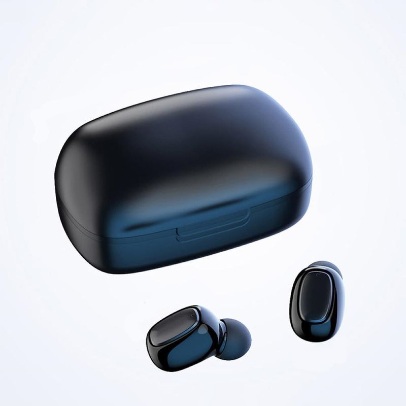 TV, Audio-Video si Foto - Portabile audio - Casti audio - Casti bluetooth MRG L-TWS-T10S, cu Display, In-ear, Negru - Infinity.ro