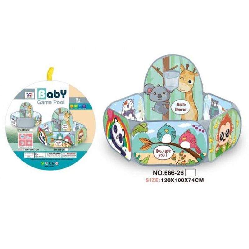 Casa si Gradina - Gradina si terasa - Piscine si accesorii - Piscine copii - Piscina pentru Copii cu Cos de Baschet Zoo - Infinity.ro