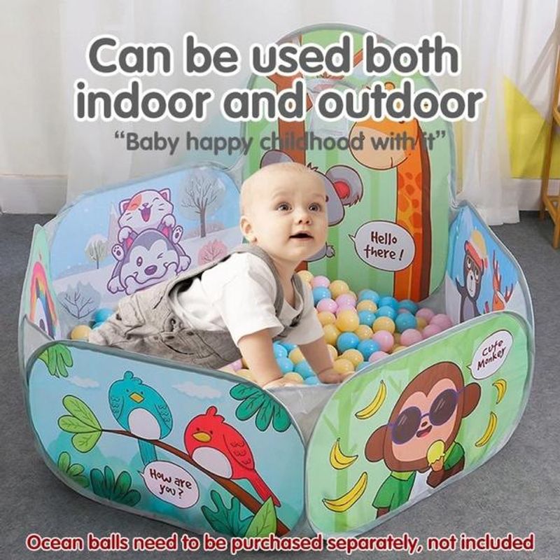 Casa si Gradina - Gradina si terasa - Piscine si accesorii - Piscine copii - Piscina pentru Copii cu Cos de Baschet Zoo - Infinity.ro
