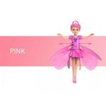 Jucarii, Copii si Bebe - Jucarii si jocuri - Papusi si accesorii - Papusi - Papusa Zana Zburatoare Flying Fairy Roz - Infinity.ro