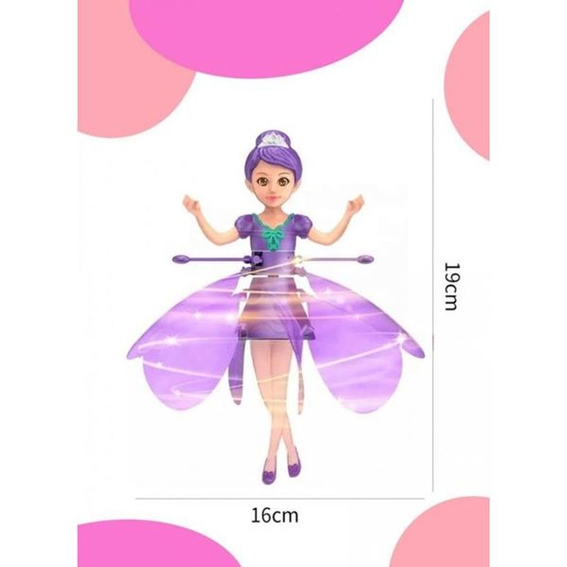 Jucarii, Copii si Bebe - Jucarii si jocuri - Papusi si accesorii - Papusi - Papusa Zana Zburatoare Flying Fairy Violet - Infinity.ro