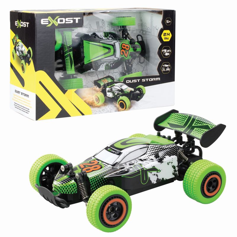 Jucarii, Copii si Bebe - Jucarii si jocuri - Vehicule si jucarii cu telecomanda - Masinute - Masina cu telecomanda exost rc scara 1:18 dust storm - Infinity.ro