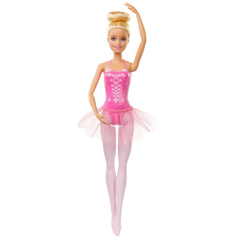 Jucarii, Copii si Bebe - Jucarii si jocuri - Papusi si accesorii - Papusi - Papusa barbie balerina blonda cu costum roz - Infinity.ro