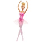 Jucarii, Copii si Bebe - Jucarii si jocuri - Papusi si accesorii - Papusi - Papusa barbie balerina blonda cu costum roz - Infinity.ro