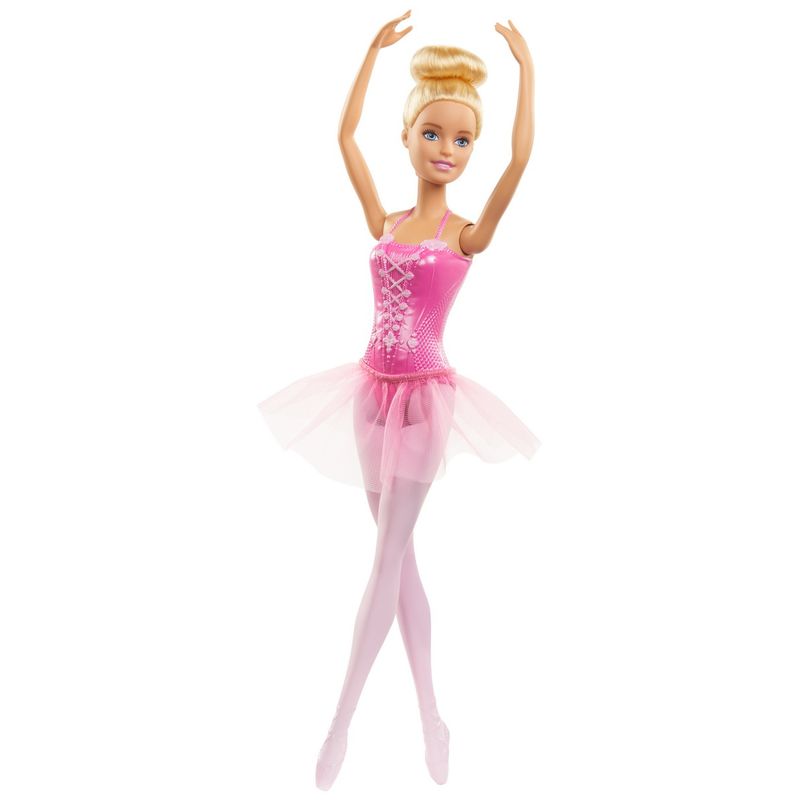 Jucarii, Copii si Bebe - Jucarii si jocuri - Papusi si accesorii - Papusi - Papusa barbie balerina blonda cu costum roz - Infinity.ro