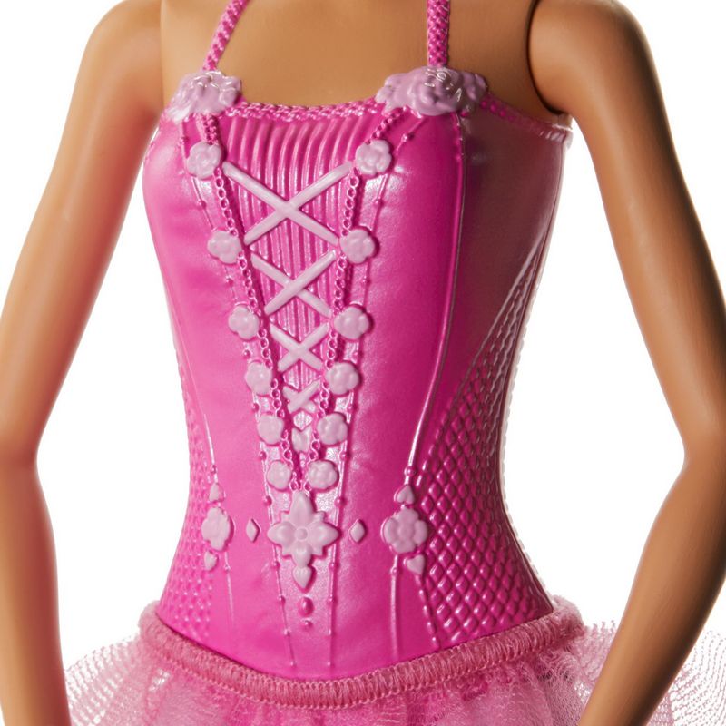 Jucarii, Copii si Bebe - Jucarii si jocuri - Papusi si accesorii - Papusi - Papusa barbie balerina blonda cu costum roz - Infinity.ro