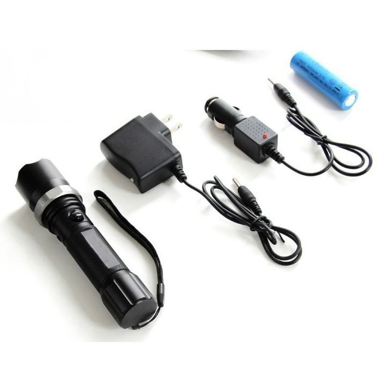 Casa si Gradina - Corpuri si surse de iluminat - Iluminat exterior - Lanterne - Lanterna SWAT LED 3W CREE Q5 Metalica Reincarcabila - Infinity.ro