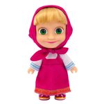 Jucarii, Copii si Bebe/Jucarii si jocuri/Papusi si accesorii/Papusi - Papusa masha si ursul- masha cu rochita clasica 12 cm, mha00000mashaclasic - Infinity.ro