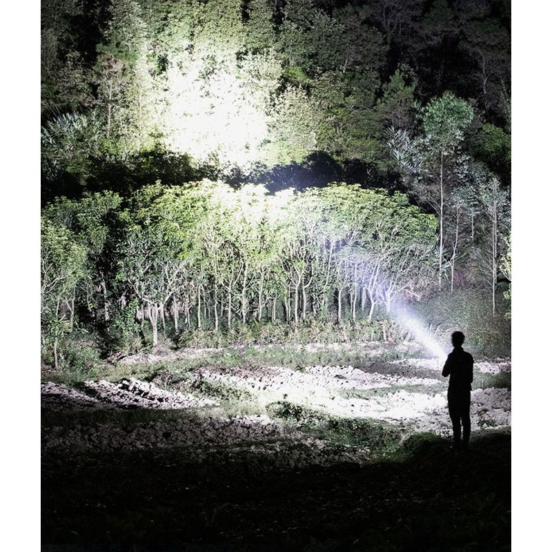 Casa si Gradina - Corpuri si surse de iluminat - Iluminat exterior - Lanterne - Lanterna Cap MRG MTS08, Reincarcabila, SMD T6, Zoom, Aluminiu - Infinity.ro