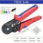 Casa si Gradina - Constructii - Scule de mana si unelte - Clesti si patenti - Cleste Sertizat Conductorii MRG MHSC8 6-4A,Clichet, 4 Falci, 0.25-10 mm2 - Infinity.ro