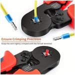 Casa si Gradina - Constructii - Scule de mana si unelte - Clesti si patenti - Cleste Sertizat Conductorii MRG MHSC8 6-4A,Clichet, 4 Falci, 0.25-10 mm2 - Infinity.ro