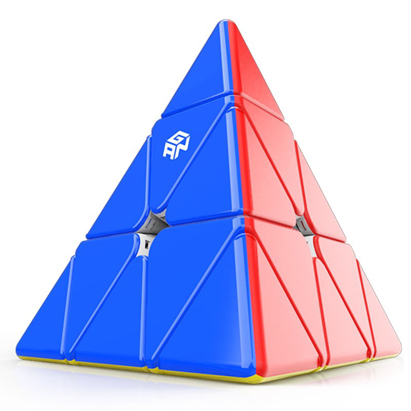 Jucarii, Copii si Bebe - Jucarii si jocuri - Jucarii & jocuri educative - Jocuri de memorie si inteligenta - Cub gan pyraminx standard - Infinity.ro