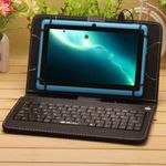 Laptop, Telefoane si Tablete - Tablete si accesorii tablete - Accesorii Tablete - Huse tablete - Husa Tableta 9 Inch Cu Tastatura Micro Usb Negru - Infinity.ro