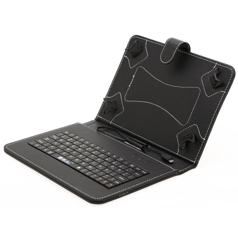 Laptop, Telefoane si Tablete - Tablete si accesorii tablete - Accesorii Tablete - Huse tablete - Husa Tableta 9 Inch Cu Tastatura Micro Usb Negru - Infinity.ro