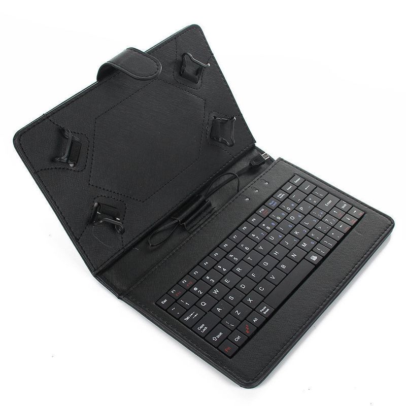 Laptop, Telefoane si Tablete - Tablete si accesorii tablete - Accesorii Tablete - Huse tablete - Husa Tableta 9 Inch Cu Tastatura Micro Usb Negru - Infinity.ro