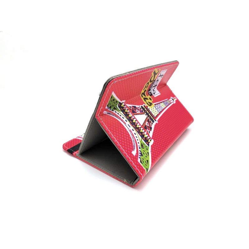 Laptop, Telefoane si Tablete - Tablete si accesorii tablete - Accesorii Tablete - Huse tablete - Husa Tableta 7 inch MRG L-437, Model X, Paris, Roz - Infinity.ro