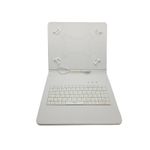 Laptop, Telefoane si Tablete - Tablete si accesorii tablete - Accesorii Tablete - Huse tablete - Husa Tableta Tastatura MRG L-462, 9.7 Inch, TypeC, Alb - Infinity.ro