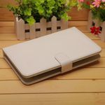 Laptop, Telefoane si Tablete - Tablete si accesorii tablete - Accesorii Tablete - Huse tablete - Husa tableta MRG M536, cu tastatura, MicroUSB, Model X, 7 inch, Alb - Infinity.ro