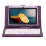 Laptop, Telefoane si Tablete - Tablete si accesorii tablete - Accesorii Tablete - Huse tablete - Husa Tastatura MRG M783, 8 inch, TypeC, Mov - Infinity.ro