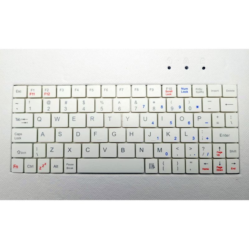 Laptop, Telefoane si Tablete - Tablete si accesorii tablete - Accesorii Tablete - Huse tablete - Husa Tableta Tastatura MRG L-462, 9.7 Inch, TypeC, Alb - Infinity.ro