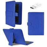 Laptop, Telefoane si Tablete - Tablete si accesorii tablete - Accesorii Tablete - Huse tablete - Husa Tableta Tastatura MRG L-404, 10 Inch, TypeC, Albastru - Infinity.ro