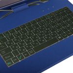 Laptop, Telefoane si Tablete - Tablete si accesorii tablete - Accesorii Tablete - Huse tablete - Husa Tableta Tastatura MRG L-404, 10 Inch, TypeC, Albastru - Infinity.ro