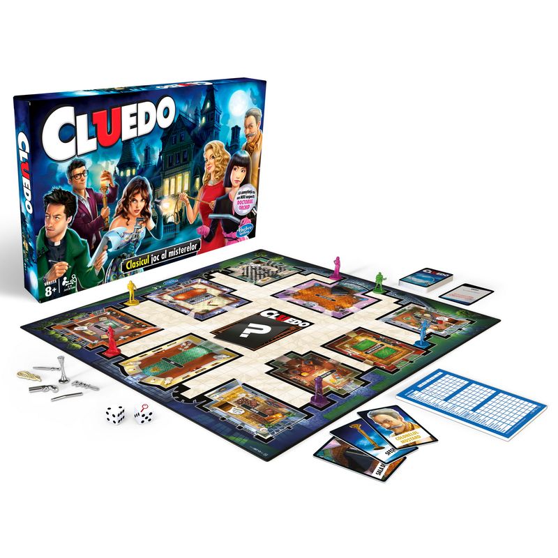 Jucarii, Copii si Bebe - Jucarii si jocuri - Jocuri si puzzle - Jocuri de societate - Cluedo un joc al misterelor - Infinity.ro