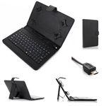 Laptop, Telefoane si Tablete - Tablete si accesorii tablete - Accesorii Tablete - Huse tablete - Husa Tastatura MRG L298 7 Micro X Negru - Infinity.ro