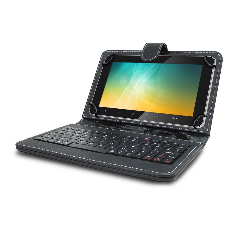 Laptop, Telefoane si Tablete - Tablete si accesorii tablete - Accesorii Tablete - Huse tablete - Husa Tastatura MRG L298 7 Micro X Negru - Infinity.ro