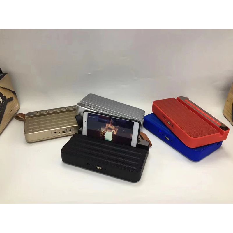 TV, Audio-Video si Foto - Portabile audio - Boxe portabile - Boxa Portabila MRG L-V2, Bluetooth, Difuzoare 5W, Negru - Infinity.ro