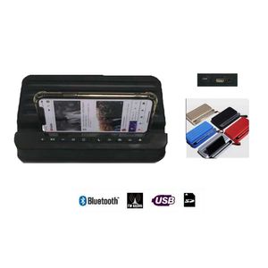 Boxa Portabila MRG L-V2, Bluetooth, Difuzoare 5W, Negru