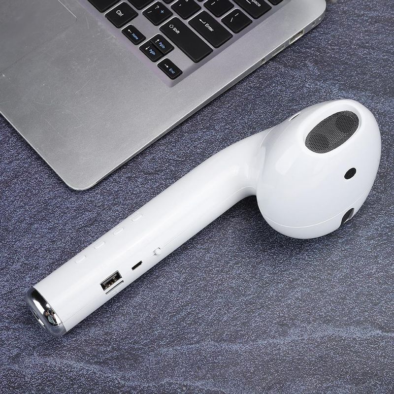 TV, Audio-Video si Foto - Portabile audio - Boxe portabile - Boxa portabila MRG MMK-101, Bluetooth, USB, Micro-SD, Handsfree, Alb - Infinity.ro