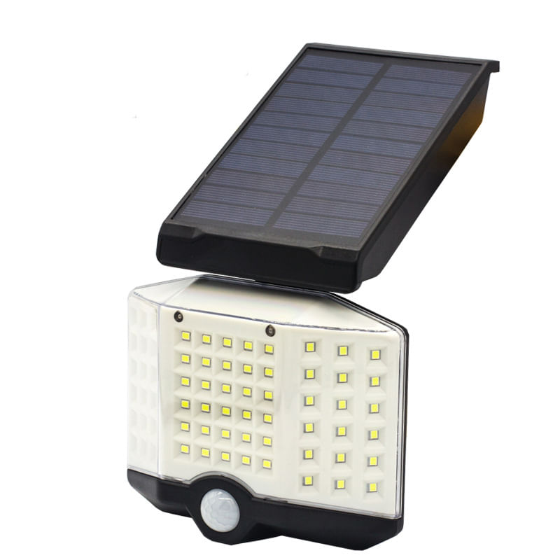 Casa si Gradina - Corpuri si surse de iluminat - Iluminat exterior - Lampi solare - Lampa Solara MRG MYT66B, cu telecomanda, 66SMD, Negru - Infinity.ro